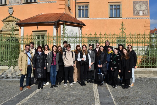 Návštěva studentů z Ústavu experimentální tvorby na Fakultě architektury Vysokého učení technického