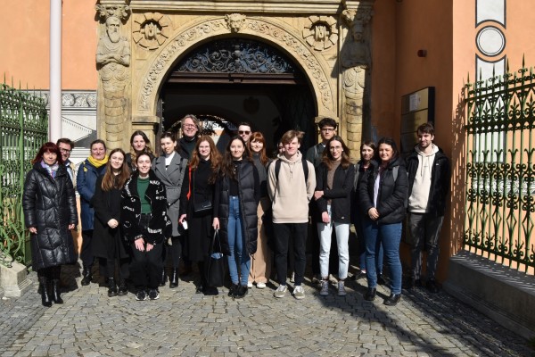 Návštěva studentů z Ústavu experimentální tvorby na Fakultě architektury Vysokého učení technického