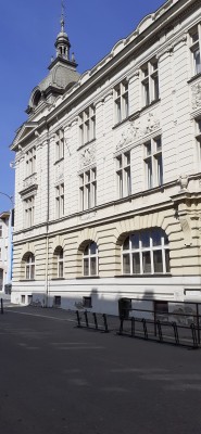 Pohled na objekt z ulice Kravařova