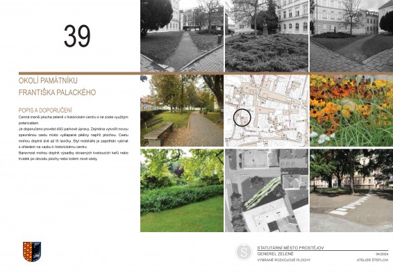 Studie sídelní zeleně Prostějova (Generel zeleně)