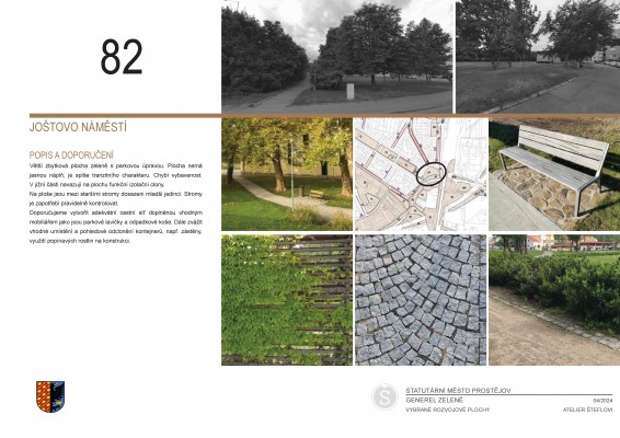 Studie sídelní zeleně Prostějova (Generel zeleně)