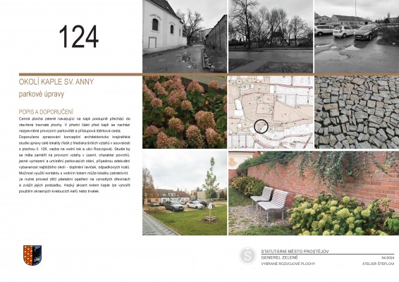 Studie sídelní zeleně Prostějova (Generel zeleně)