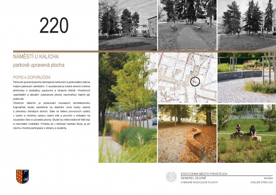 Studie sídelní zeleně Prostějova (Generel zeleně)