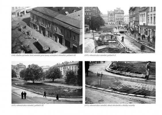 Náměstí T.G. Masaryka - historické foto