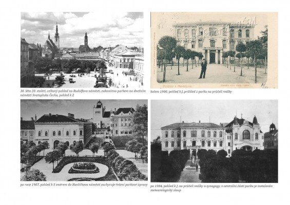 náměstí Svatopluka Čecha - historické foto