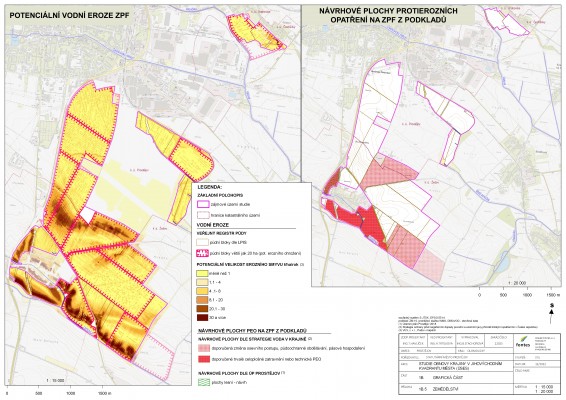 Analýza potenciální vodní eroze