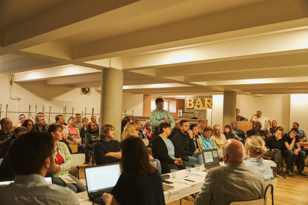 Foto z průběhu veřejného projednání - 9.5.2023