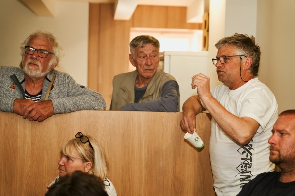 Foto z průběhu veřejného projednání - 9.5.2023