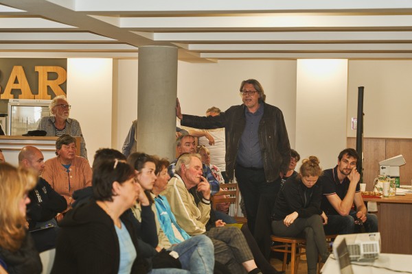 Foto z průběhu veřejného projednání - 9.5.2023