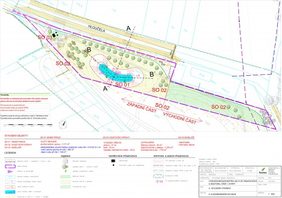 Koordinační výkres I. etapy