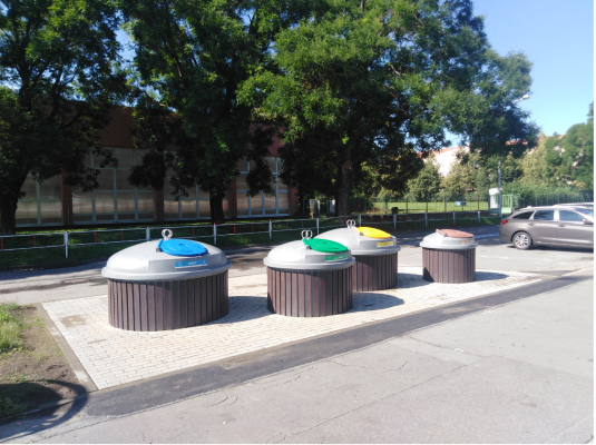 Stanoviště v ulici Dr. Horáka