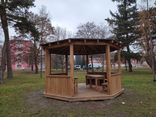 Zrealizovaný altán