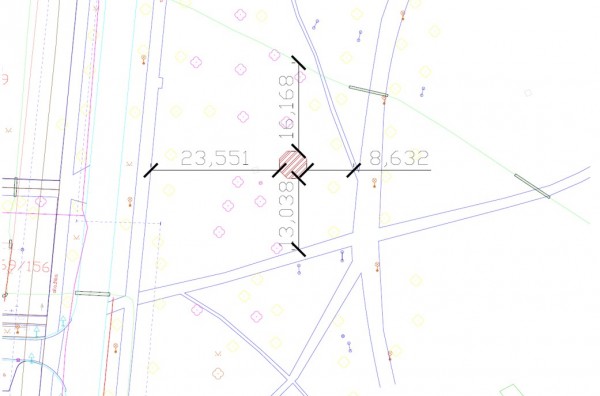 Přesné umístění v katastrální mapě