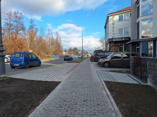 prosinec 2024 - dokončená oprava chodníku