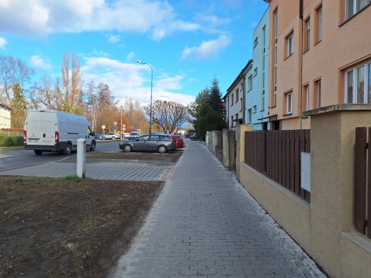 prosinec 2024 - dokončená oprava chodníku