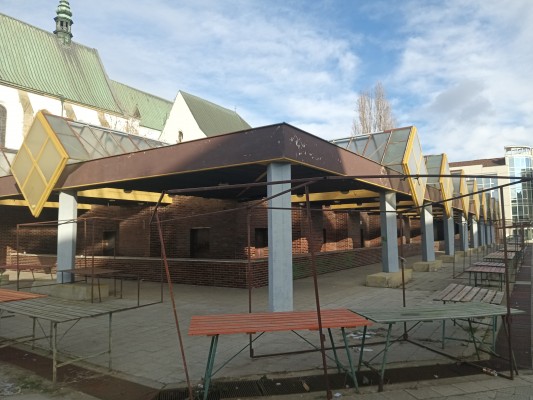 současný stav tržnice