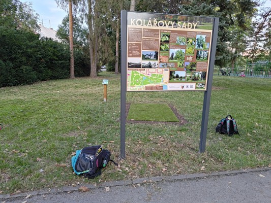 Výhoziště č. 1 - bude později doplněno o celkovou informační tabuli