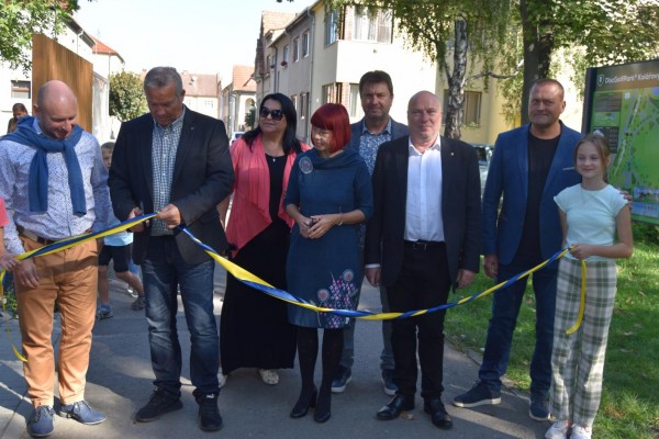 Slavnostní zahájení 27.9.2023 - přestřižení pásky