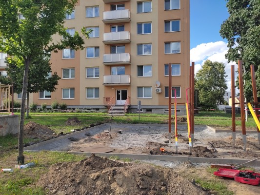 průběh stavby -23.7.2025