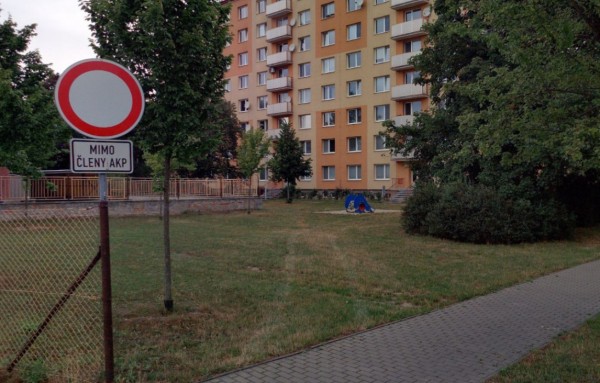 stávající stav hřiště