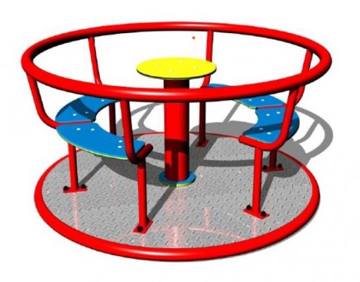 Nový herní prvek - kolotoč na sezení