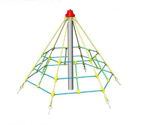 Nový herní prvek - lanová pyramida