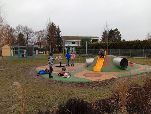 Zábavné hřiště s 3D prvky