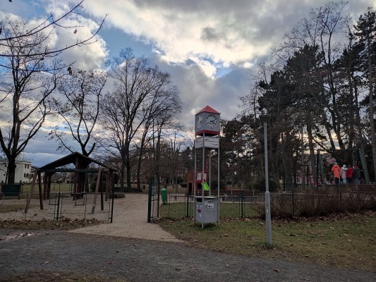 Dětské hřiště v Kolářových sadech - stávající stav