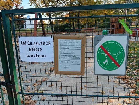 Zahájení úprav hřiště