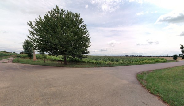 umístění kříže