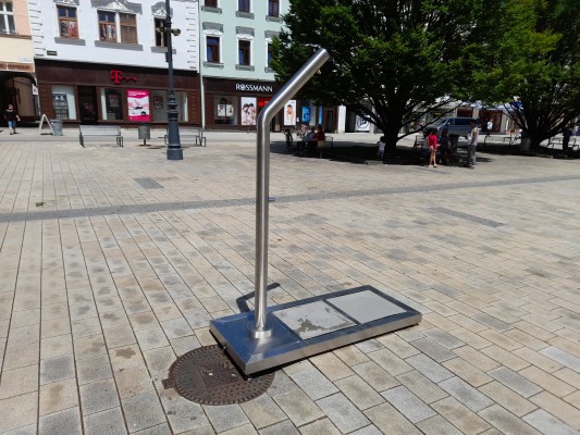 stávající mlžítko na malé kuželně přes letní období