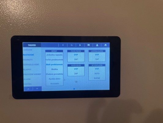 Nové dálkové ovládání