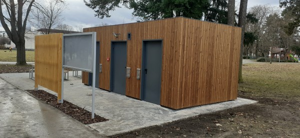 Hotovo - Pohled od ul. Riegrova