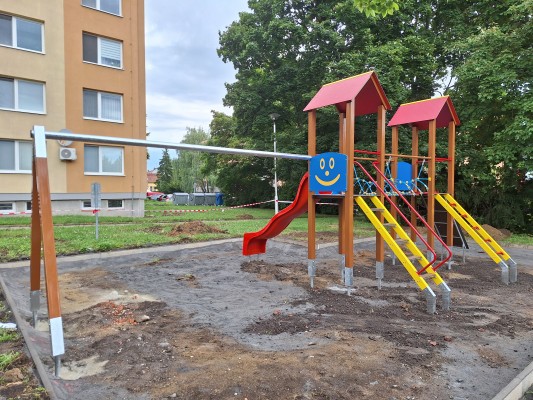 průběh stavby - 24.7.2025