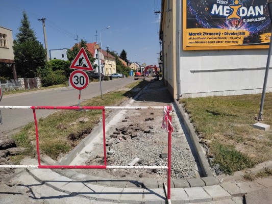 Zahájení opravy - červenec 2022
