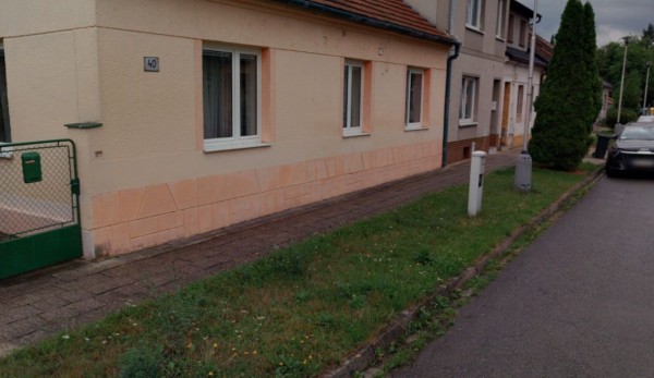 část jižní strany ulice Kpt. Nálepky