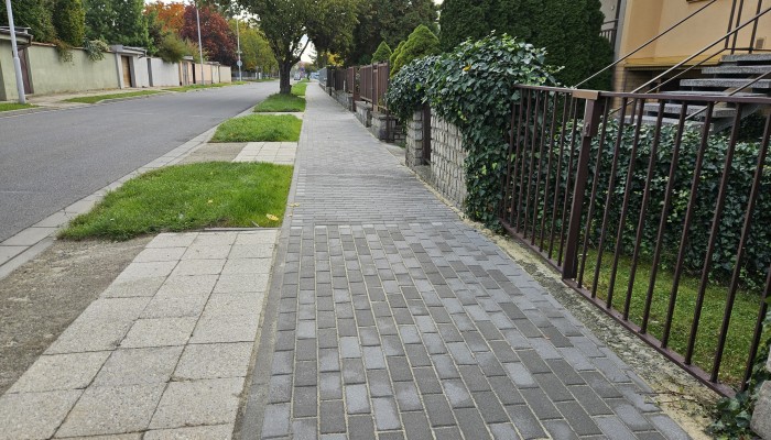 Plán oprav chodníků 2025 - Sportovní