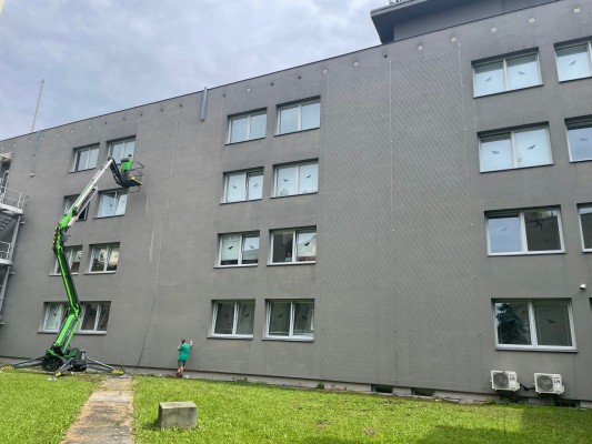 natažení kotevního systému