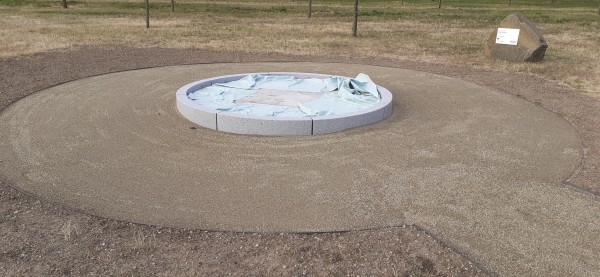 Příprava na památník - začátek srpna 2022