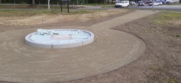 Příprava na památník - začátek srpna 2022