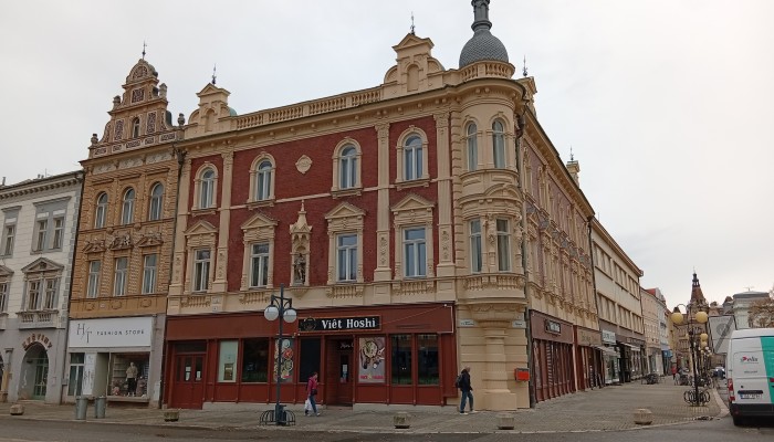 Památková obnova fasády domu na nám. T. G. Masaryka 11