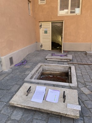 stávající podoba studny