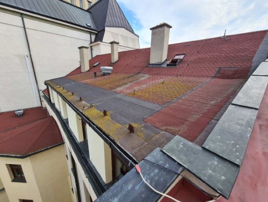 Stávající stav střechy