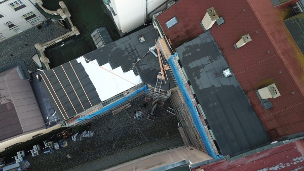 foto z 21. listopadu 2023 s využitím dronu