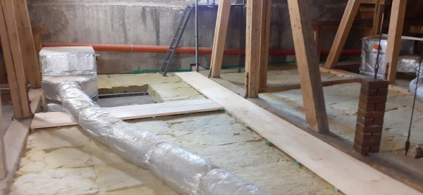 Realizace zateplení půdy objektu radnice