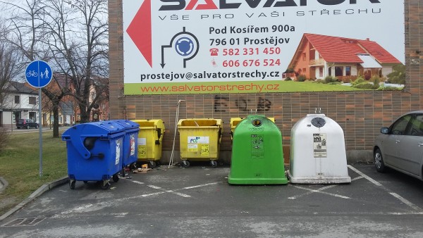 stávající odpadové hospodářství