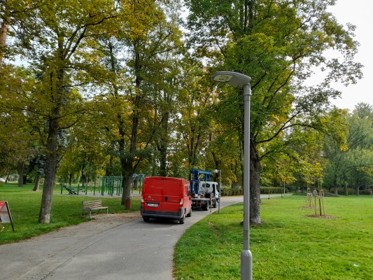 Instalace nových svítidel