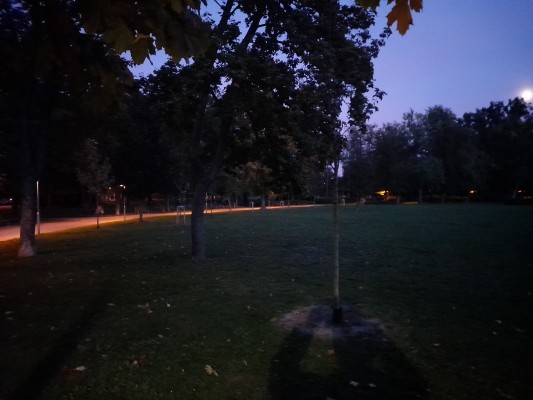 Nové osvětlení v noci