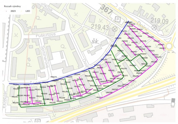 Plán výměny osvětlení