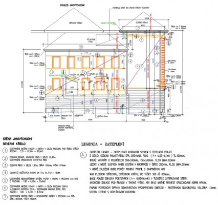 I. etapa - pohled jihovýchodní